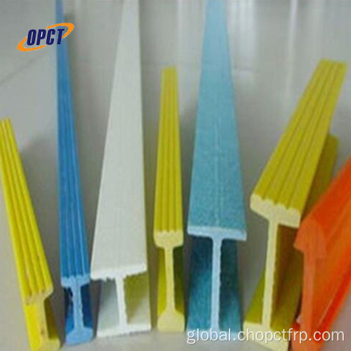 Pultruded Frp Composites FRP/GRP pultrusion profiles,fiberglass beams Manufactory